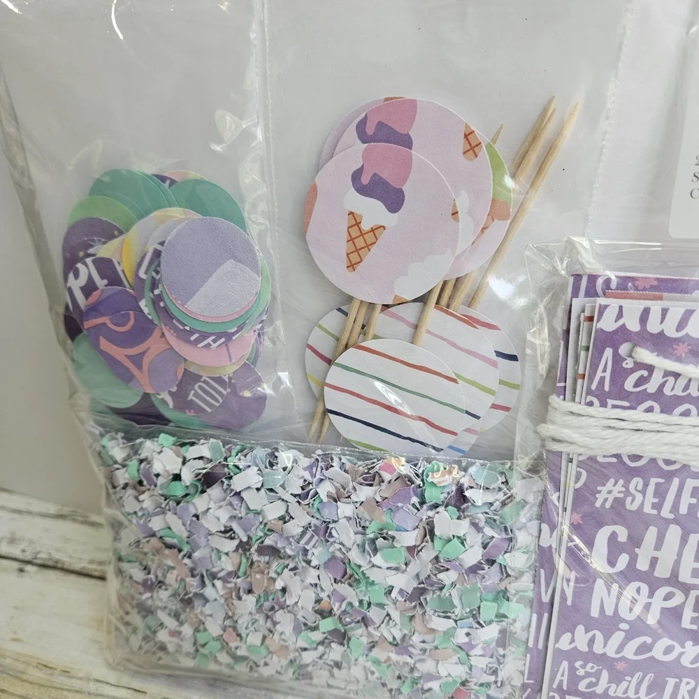 Unicorn Purple and Silver Fantasy Party Decorations Set